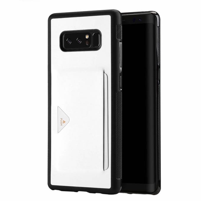 Dux Ducis - Samsung Galaxy Note 8 hoesje - Pocard Series - Back Cover - Wit
