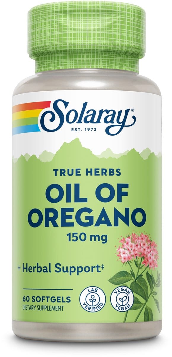 Solaray Oregano Olie - 60 capsules