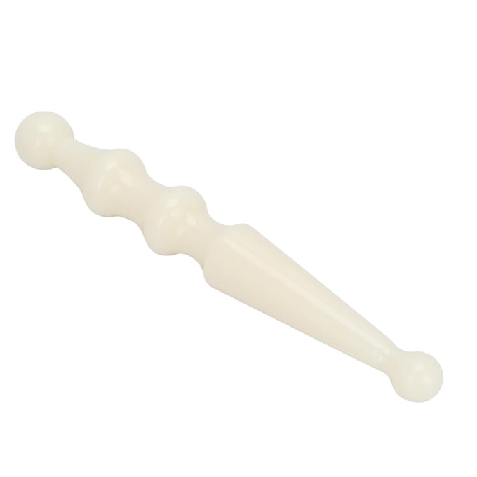 Professionele Voetreflexologie Massagestick Reis Draagbaar Voetacupunctuur Massagehulpmiddel white