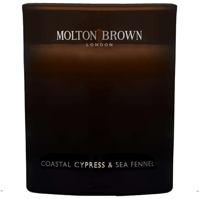 Molton Brown Home Fragrance Coastal Cypress & Sea Fennel Scented Candle Geurkaars