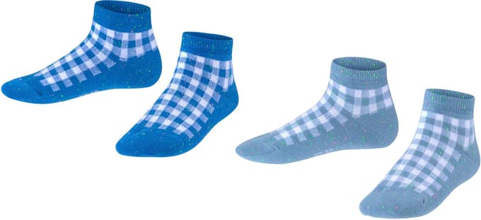 Esprit Sneakersokken Pixel Checks 2-Pack