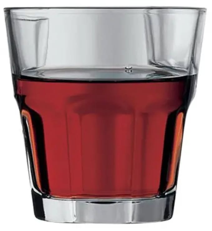 Pasabahce drinkglazen Casablanca 270cc set van 3 vaatwasserbestendig transparant