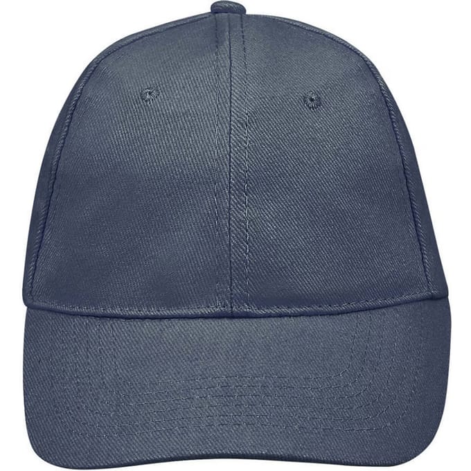 SOLS Buffalo 6 panel baseballpet (Denim)