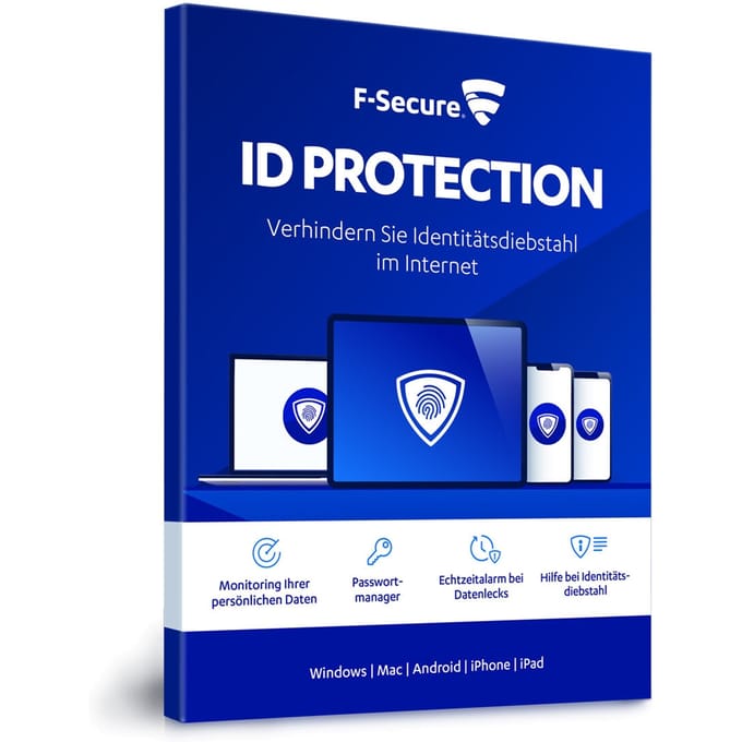F-Secure ID Protection 1 Jaar 5 Gebruiker(s)