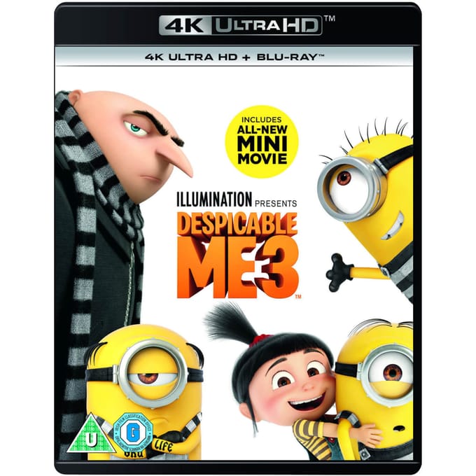 Despicable Me 3 - 4K Ultra HD (inclusief digitale download)