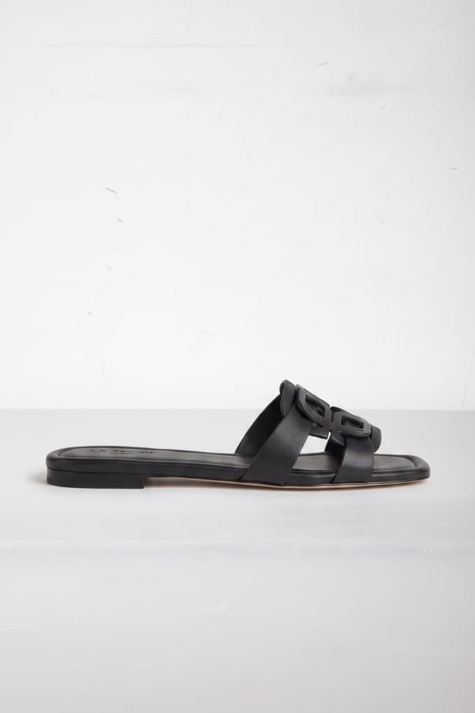 LK Bennett Casper Motif Sandal Black Größe: 38 | Sandalen Outlet | Damen | Schwarz