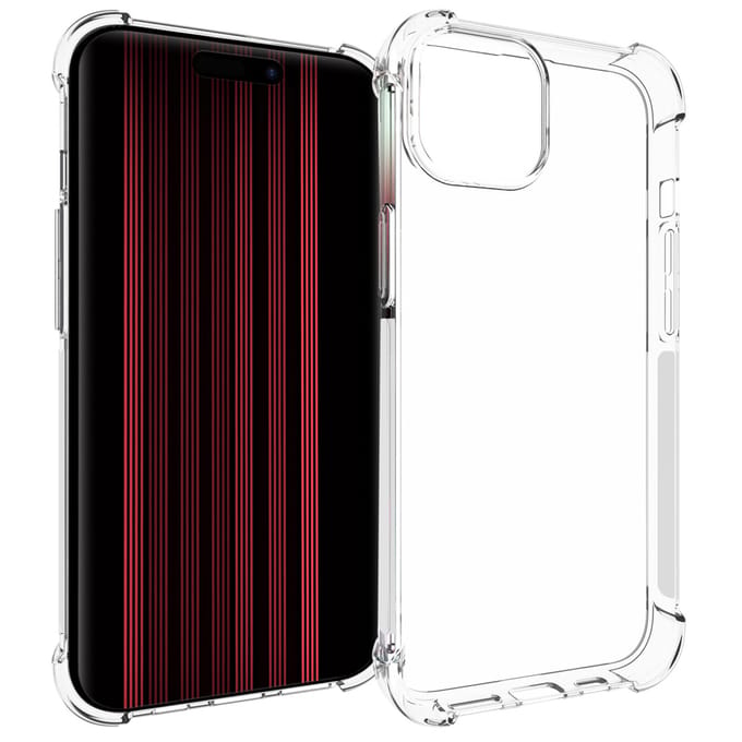 imoshion Hoesje - Geschikt voor Apple iPhone 15 - Shockproof Case - Transparant