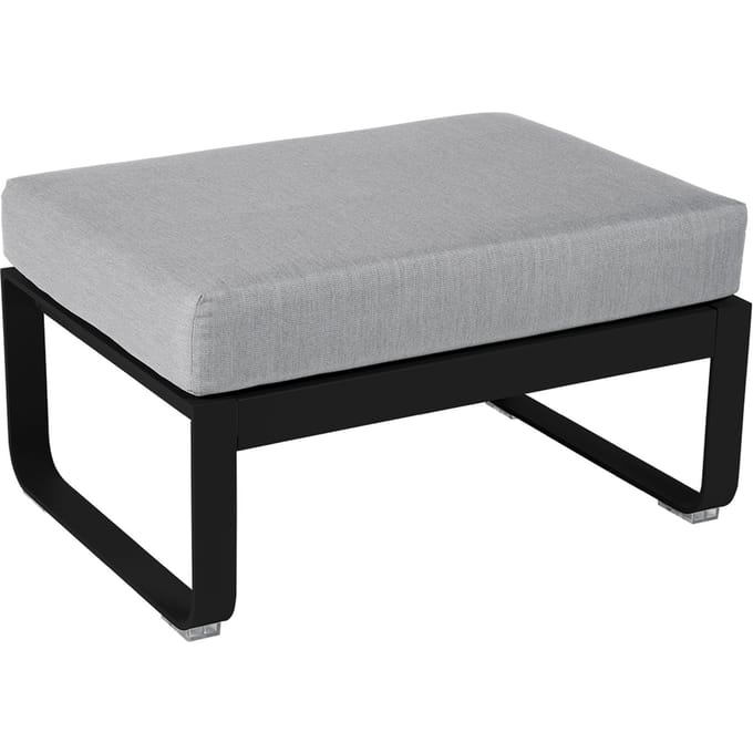 Fermob Gestoffeerde kruk BELLEVIE - 42 drop mat - 79 Flanelgrijs
