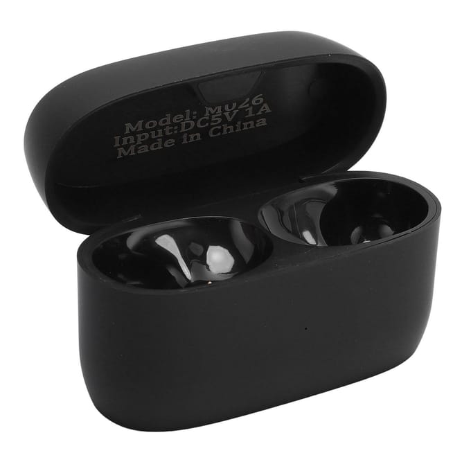 Oplaadcase voor Elite 5 Bluetooth Oordopjes USB C Snel Opladen Oordopjes Vervangende Oplaadcase black
