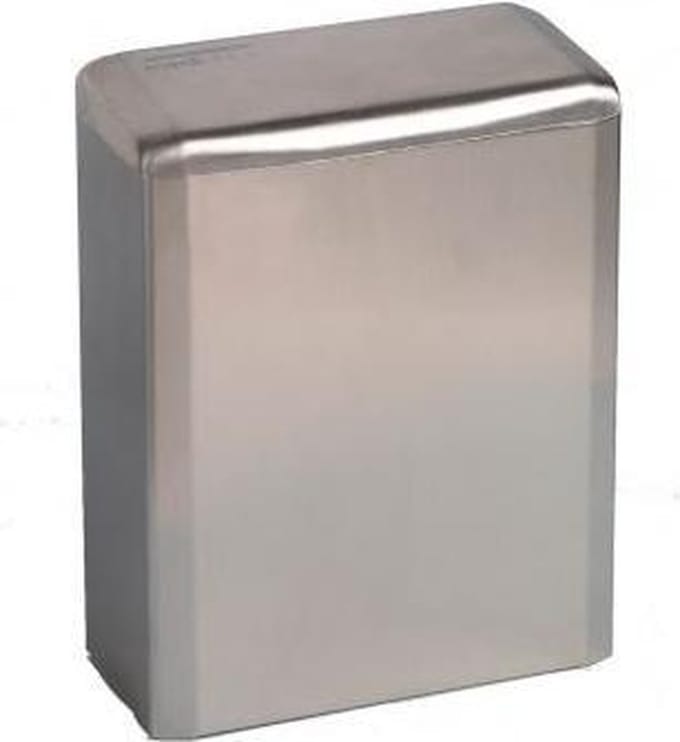 Mediclinics | Hygiënebak | Gesloten | RVS | Inhoud: 6 liter