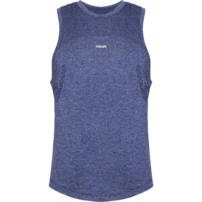 Gymshark Flex Womens Navy Blue Tank Top
