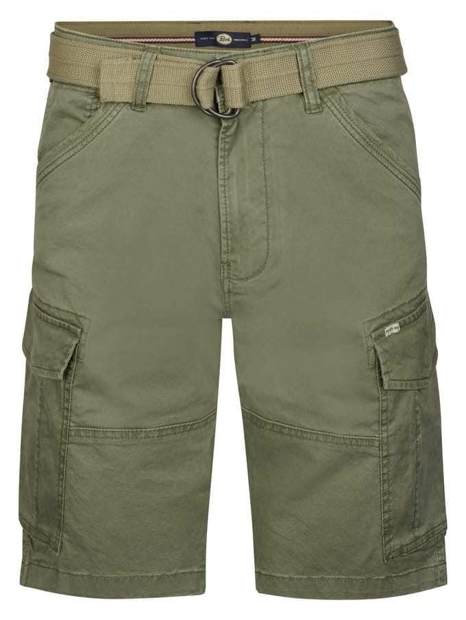 Petrol Industries - Heren Cargo short Heatwave - Groen - Maat S