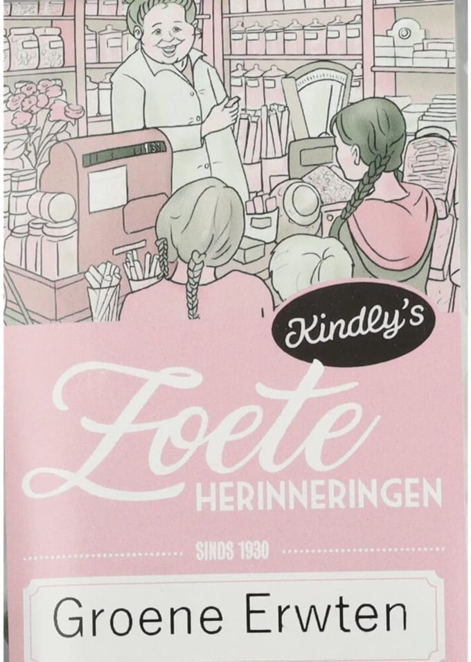 Kindly's Groene Erwten - 7 x 170 gr - Voordeelverpakking