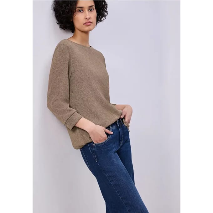 Shirt in effen kleur