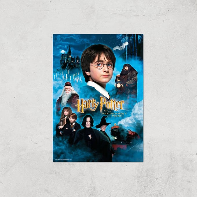 Harry Potter and the Philosopher's Stone Giclee Art Print - A2 - Print Only