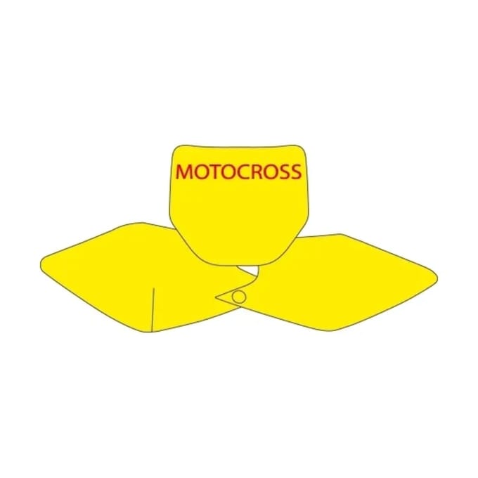 Motorplaat Blackbird Racing Kawasaki KX250F/450F (x3)