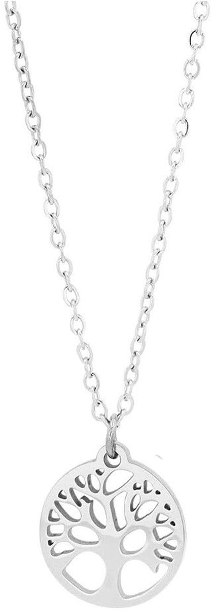 AKZENT Akzent damesketting met hanger Junia, ionenplating
