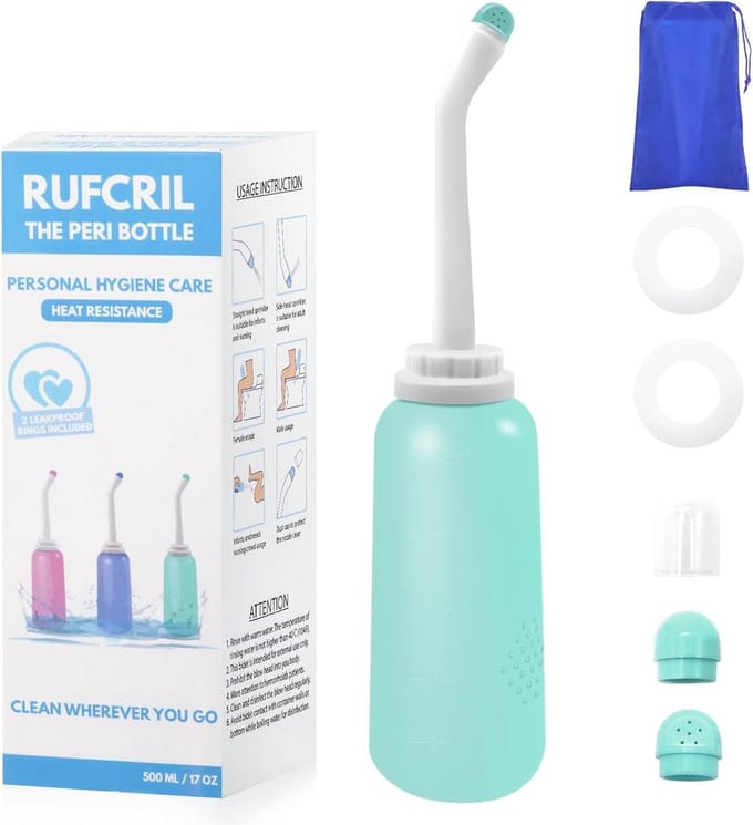 Peri Bottle - Draagbare Bidet - Vaginale Douche - Hygiëne