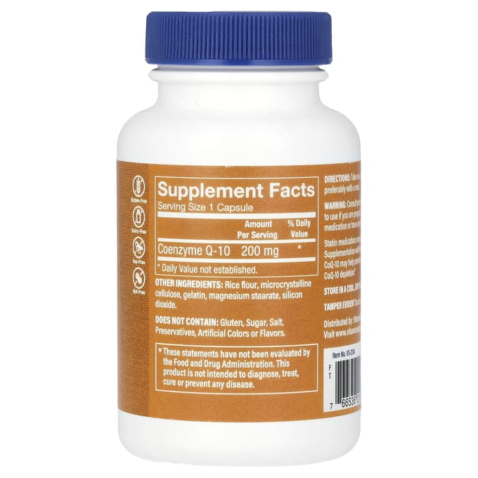 The Vitamin Shoppe, CoQ-10, 200 mg, 60 capsules