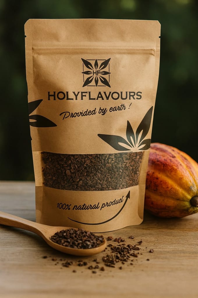 Cacao Nibs Raw - 100 gram - Holyflavours - Natuurlijk Superfood