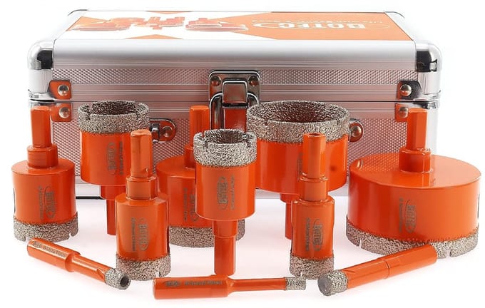 Diamant Boor Set - Gatenzaag Boren - Tegels Boren - Efficiënte Spaanafvoer - 6-65mm