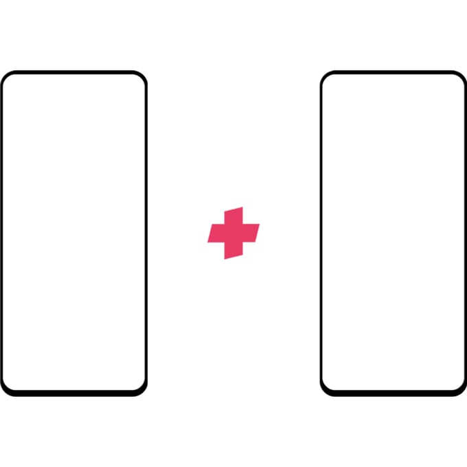 DuoPack: Xiaomi Poco F2 Pro screenprotector gehard glas Edge to Edge