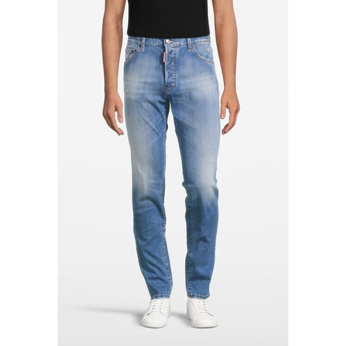 Dsquared2 Cool Guy Jeans Blue Größe: 48 | Slim Jeans Outlet | Herren | Blau