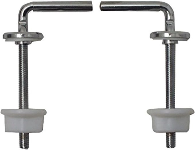 Universeel Toiletbril Scharnier Set voor Montage - Transparant