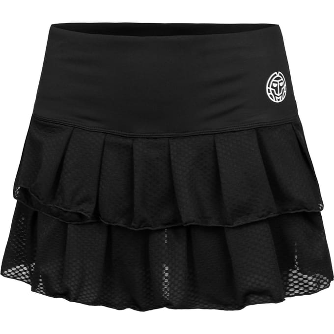BIDI BADU Crew Pleated Rok Dames-Zwart