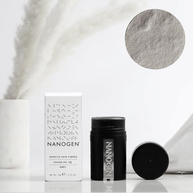 Nanogen Keratine Haarvezels No. 1 Grijs 15 gram