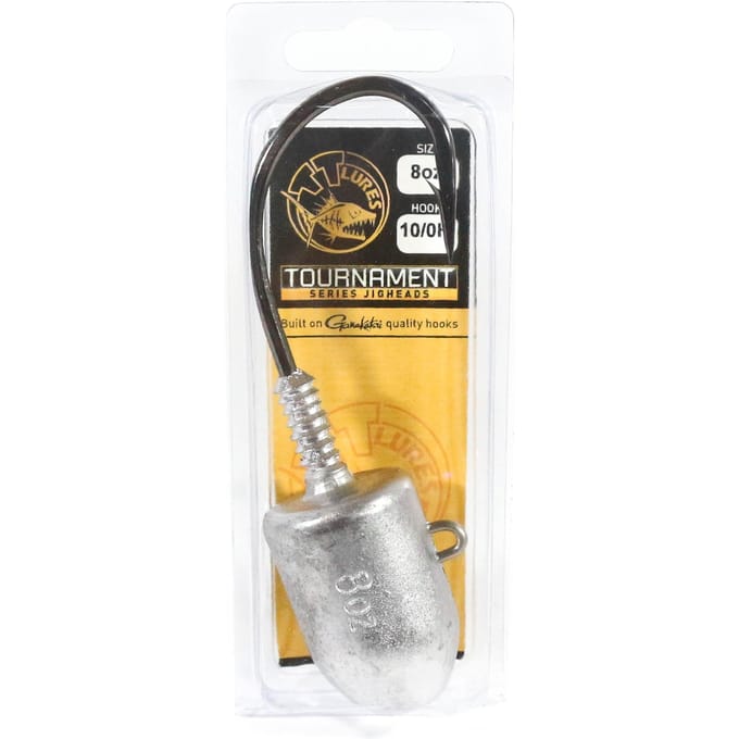 Tackle Tactics TT Tournament Jig Head 8 oz 10/0 H 1/pak (8157)