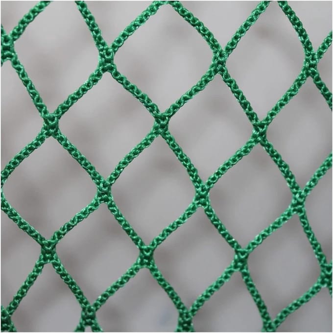 Veiligheidsnet - Vangnet Balkon - Balkon Beveiligen - Versterkte Randkabel - 2.5x8m - Groen