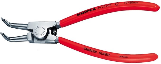 Knipex 170 mm Borgveertang voor buitenringen op assen - 46 23 A21