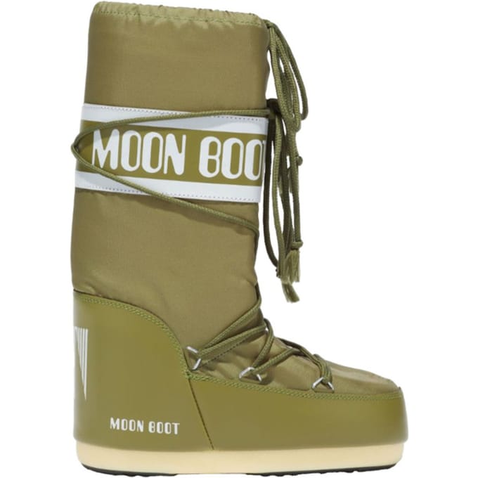 Moon Boot Mb Icon Nylon Boots Khaki 80d1400440