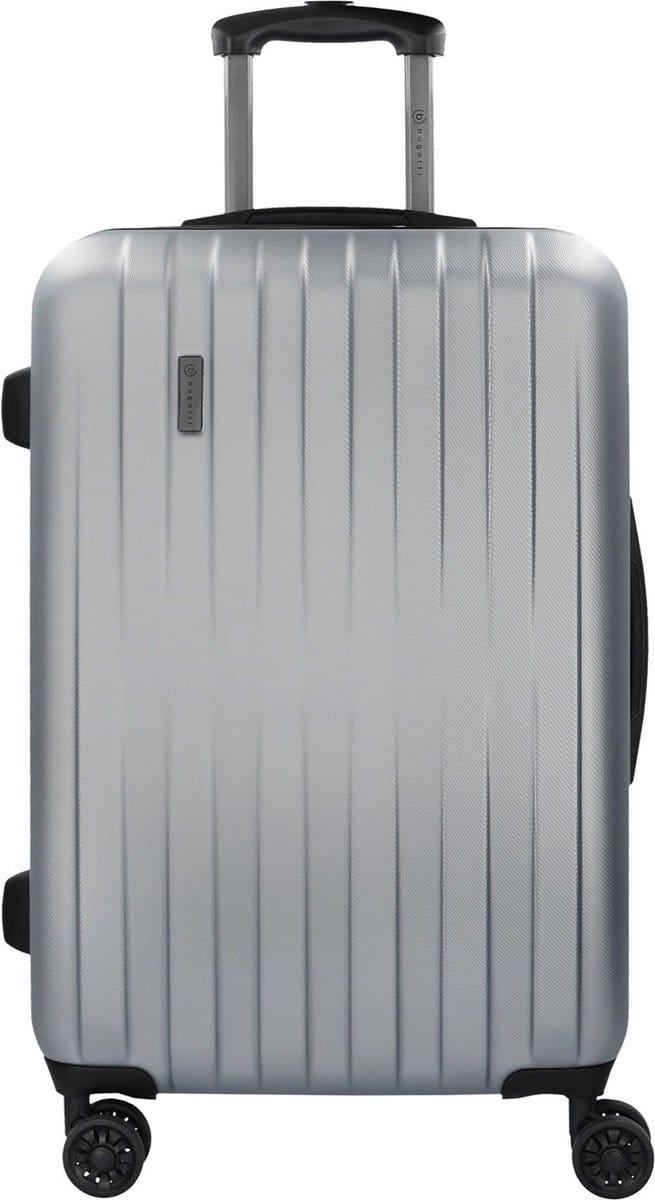 bugatti trolley Lima 2.0 Hard Case Trolley Silver grijs 66cm