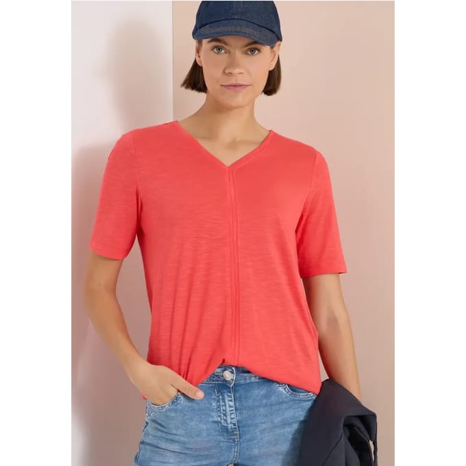 Shirt met korte mouwen in tuniekstijl