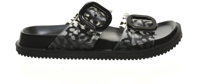 Lemon Jelly Zwarte Slippers maat 37-38