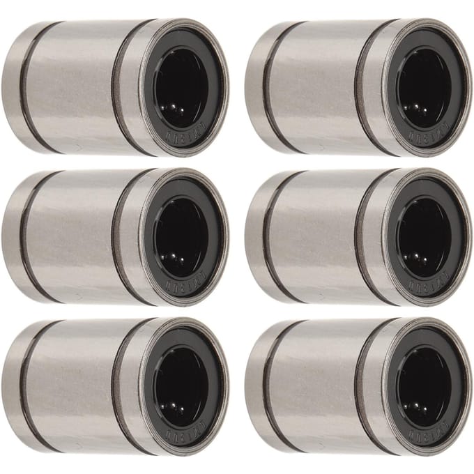 10 stuks 3D-printen Lineaire Beweging Lagers Legering Staal Lage Wrijvingscoëfficiënt LM13UU Lineaire Lagers