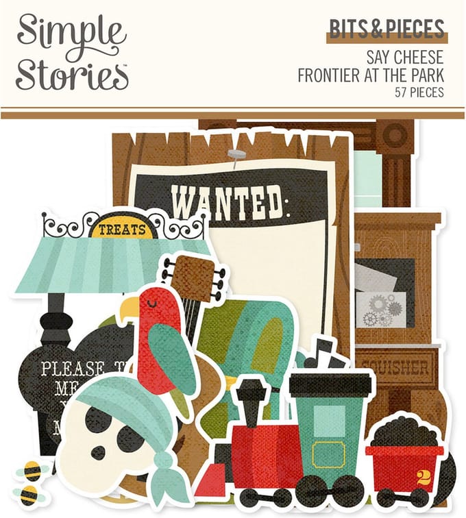 Simple  Stories - Say Cheese Frontier At The Park Bits & Pieces (17988)