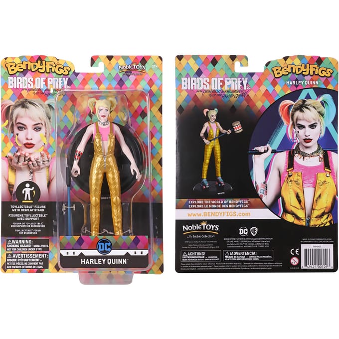 DC Comics - Bendyfig - Harley Quinn Birds of Prey ( NN4563 )