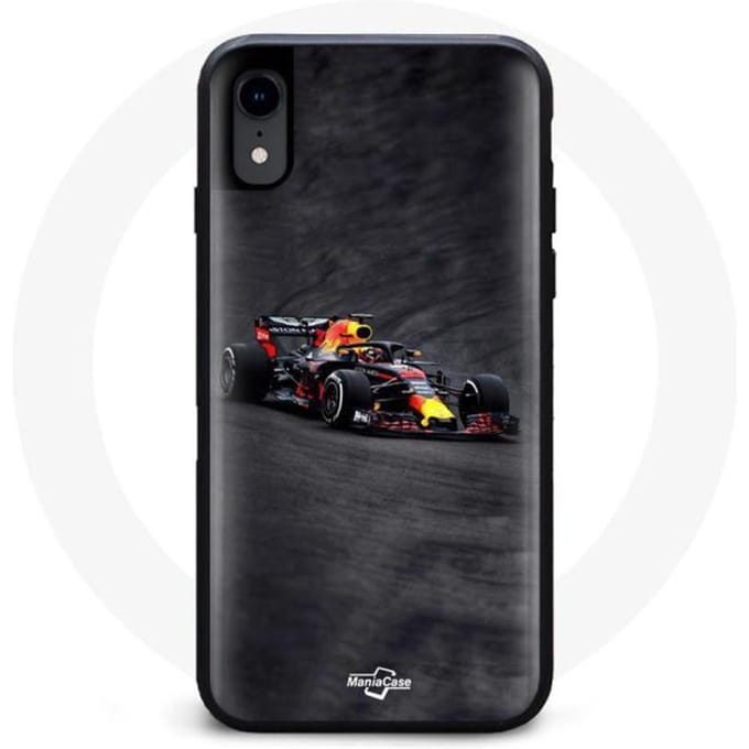 Coque Iphone X Formule 1 Bleu Verstappen blauw