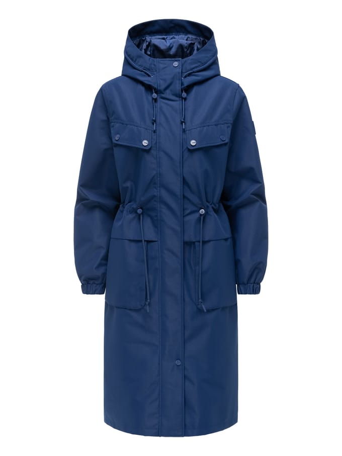 Navahoo dames parka tussenjas Kirschwind met capuchon