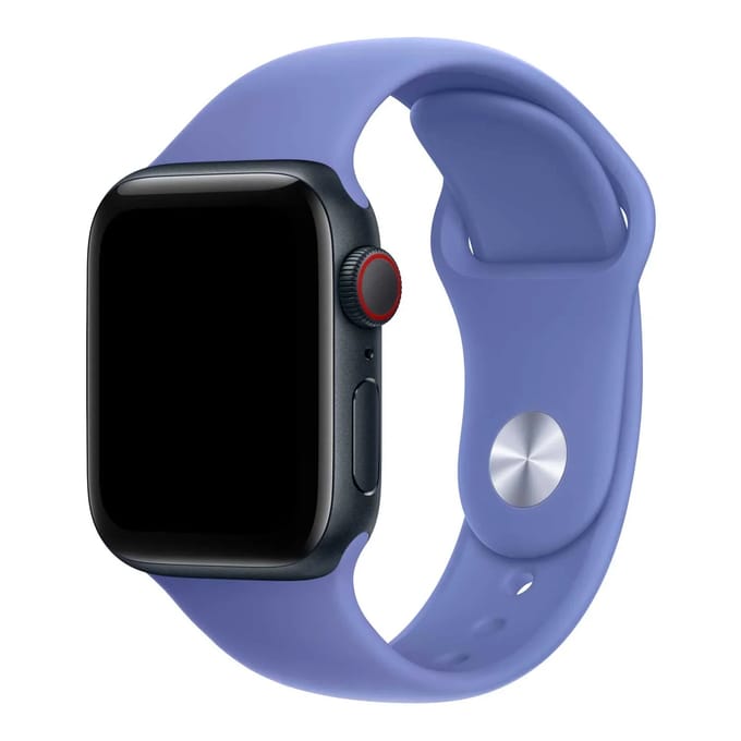 2+1 | Apple Watch Bandje Ovaro - Siliconen - Violetblauw