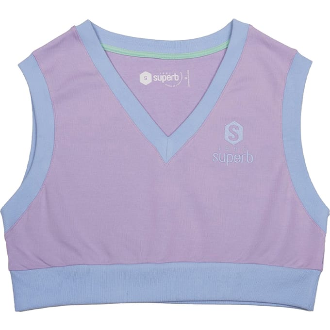 Be Happy RSC-S2101 Dames V-hals mouwloze top