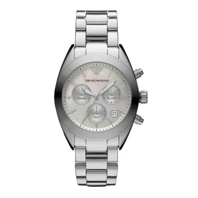 Emporio Armani AR5960 Chronograph HEREN HORLOGE 38MM 5 ATM