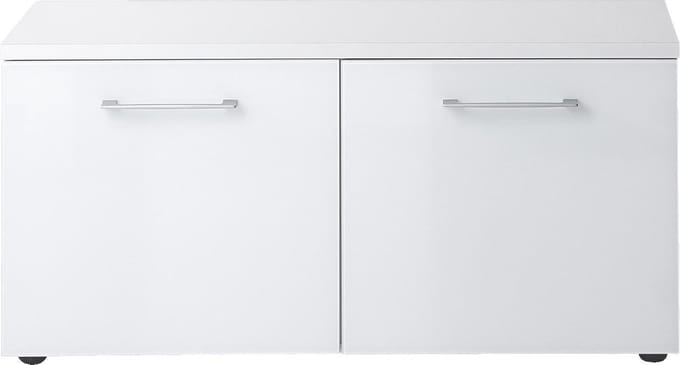 Germania Schoenenkast Scalea - L97 x B40 x H47 cm - Hoogglans - Wit