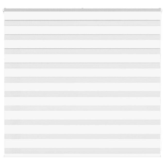 vidaXL - Zebra - Blind - 165x100 - cm - stofbreedte - 160,9 - cm - polyester - wit