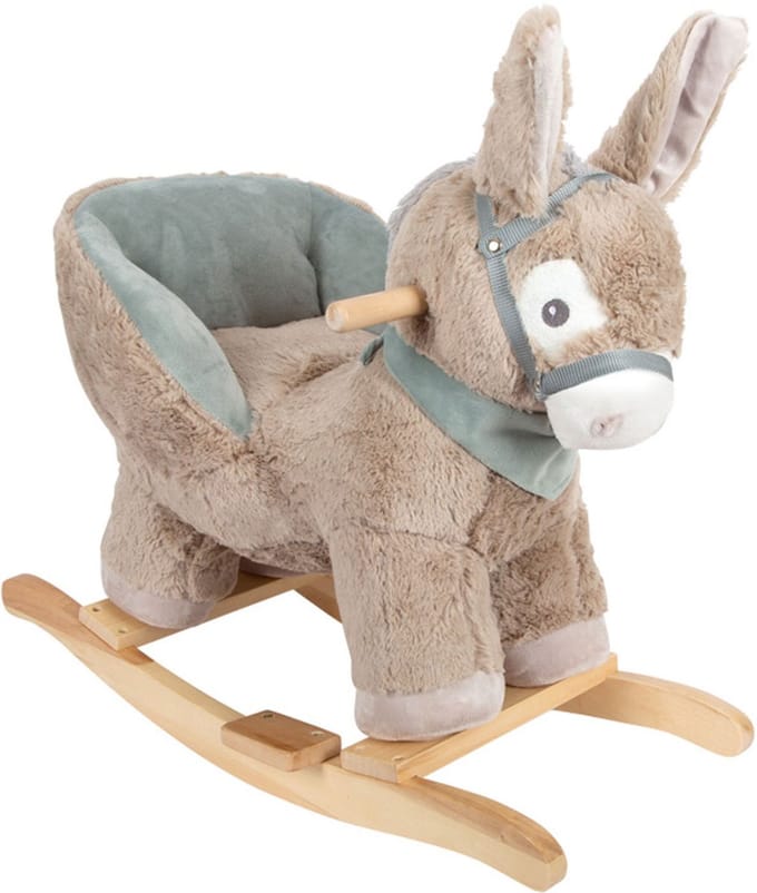 Small Foot - Wooden Bump Donkey with Chair