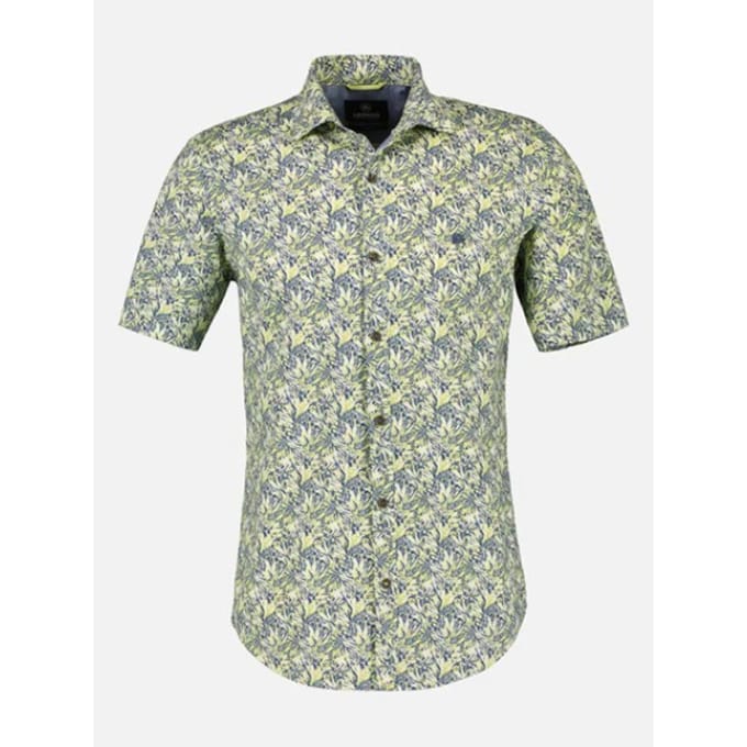 Lerros - Heren Overhemd - 2342377 - 537 Lemongrass