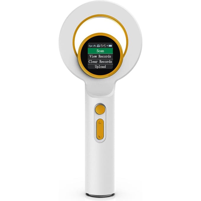 Dierlijke microchip huisdier tag scanner ID-lezer RFID dierenlabels handheld lezer BT+USB+2.4G verbinding W-2 white